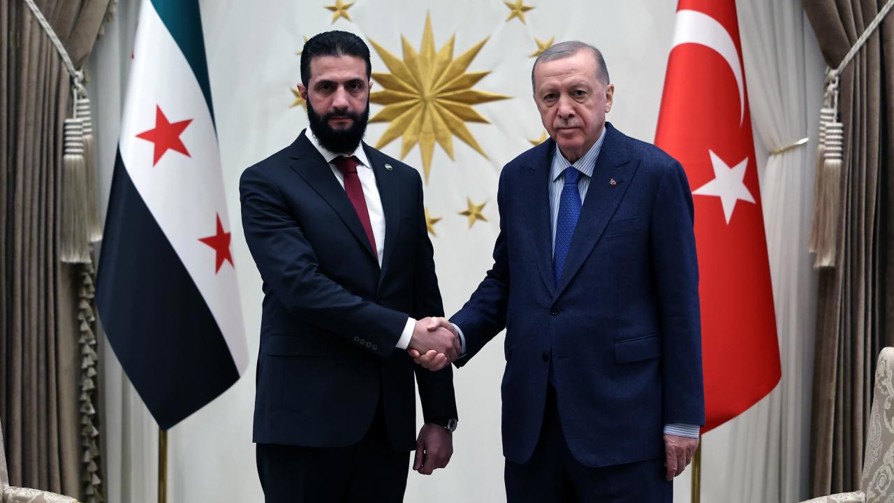 Cumhurbaşkanı Erdoğan ve Ahmed Şara'dan önemli görüşme
