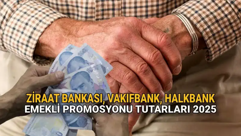 Emekli Banka Promosyonu 2025: Ziraat, Vakıfbank ve Halkbank Ne Sunuyor?