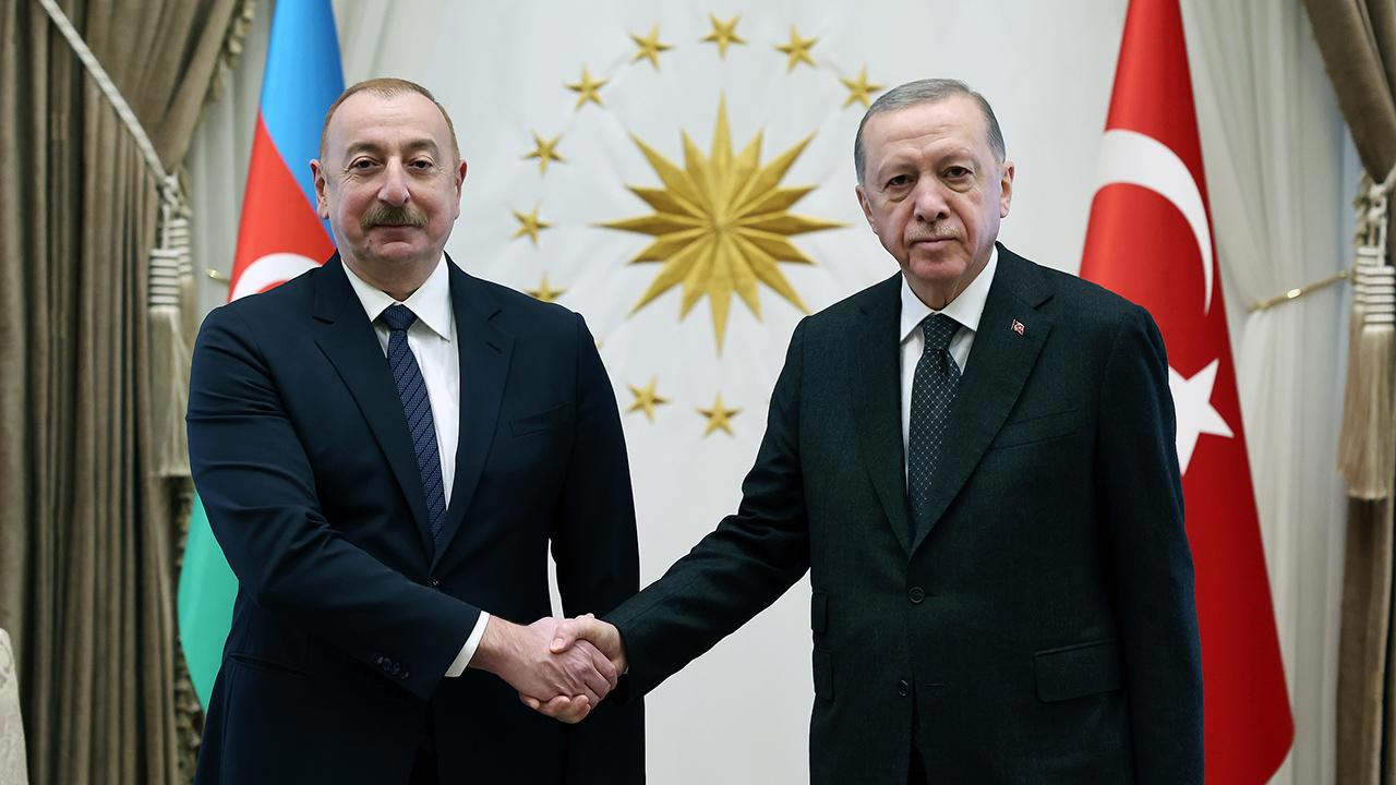 Cumhurbaşkanı Erdoğan ve Aliyev Arasında Önemli Görüşme