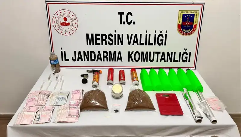 Mersin'de Uyuşturucu Ticareti Operasyonu: 5 Şahıs Tutuklandı