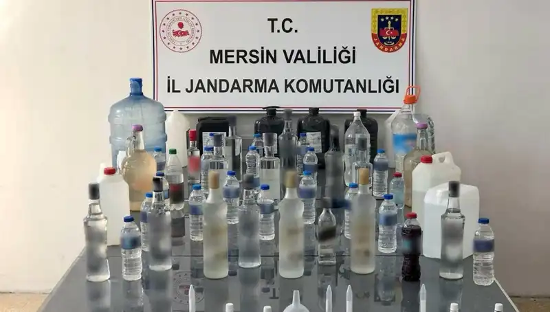 Sahte İçki Üreticilerine Dev Operasyon: Yüzlerce Litre Ele Geçirildi