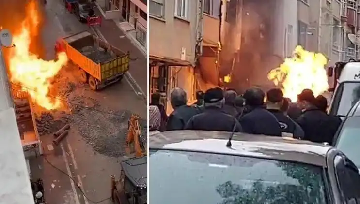 İstanbul’da Doğalgaz Patlaması: Bir Mahalleyi Korkuta Anlar
